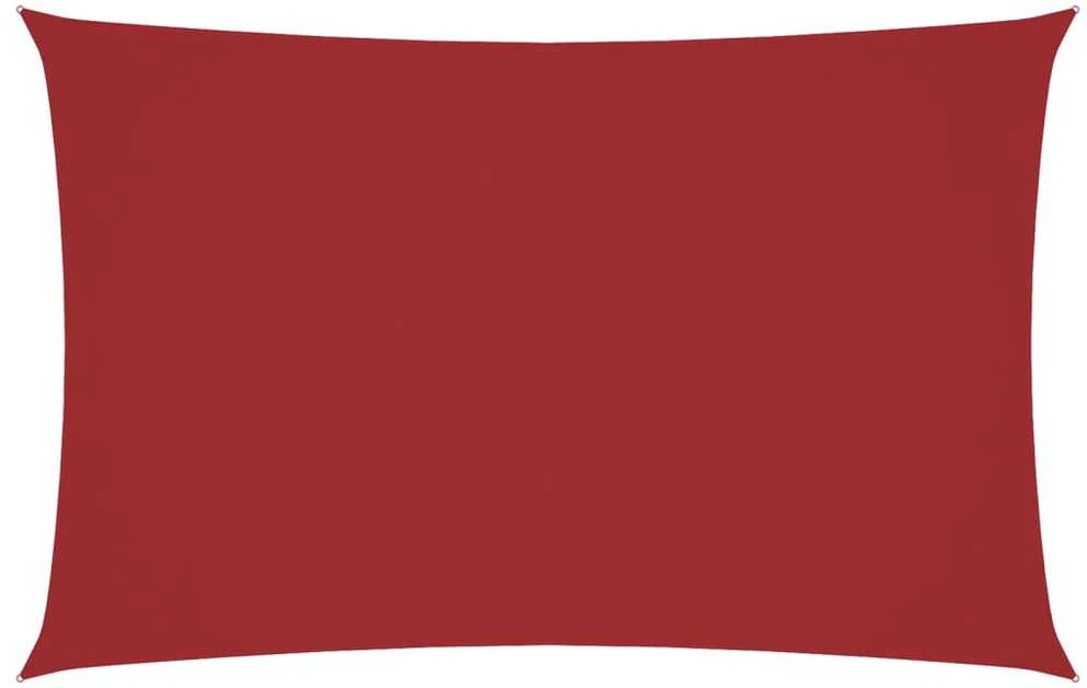 Uždanga nuo saulės, raudona,4x7m, oksfordo audinys, stačiakampė