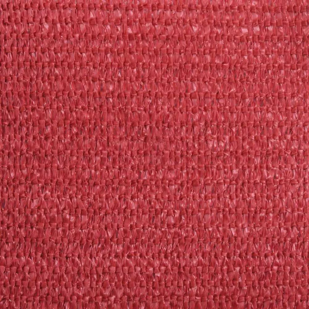 Uždanga nuo saulės, raudonos spalvos, 2x4m, HDPE, 160g/m²