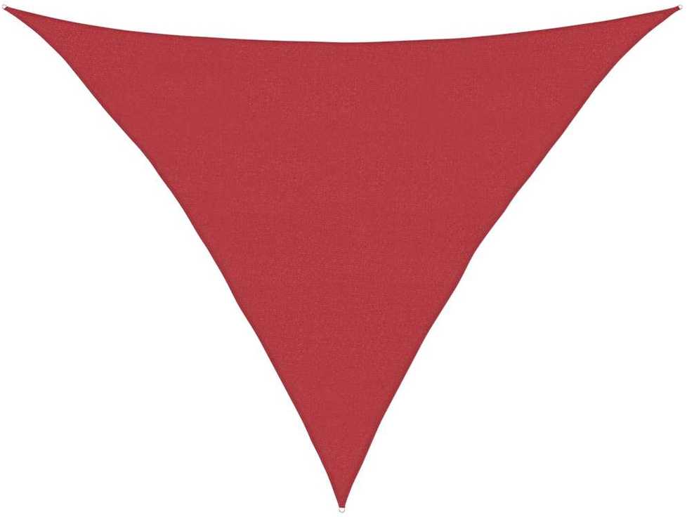 Uždanga nuo saulės, raudonos spalvos, 5x5x6m, HDPE, 160g/m²