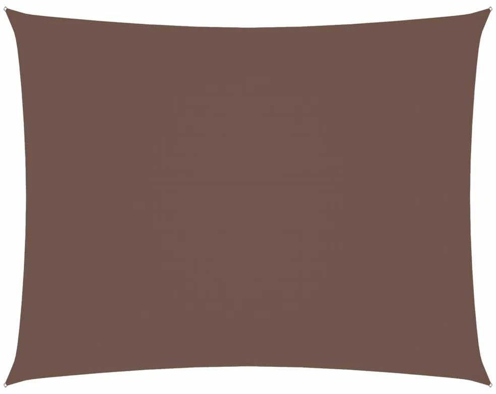 Uždanga nuo saulės, ruda, 3x6m, oksfordo audinys, stačiakampė