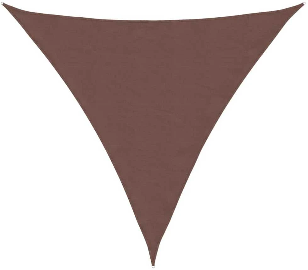 Uždanga nuo saulės, ruda, 5x5x5m, oksfordo audinys