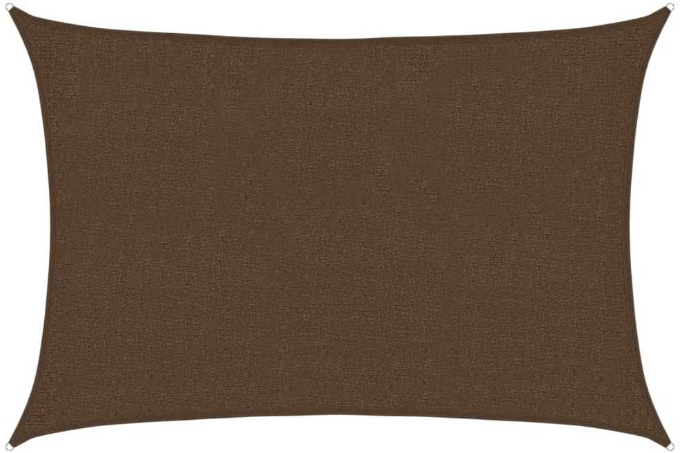 Uždanga nuo saulės, rudos spalvos, 2x2,5m, HDPE, 160g/m²