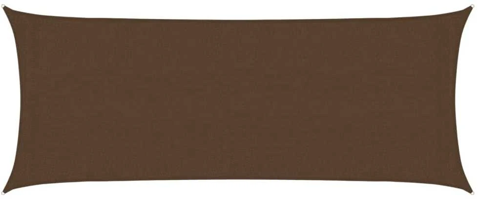 Uždanga nuo saulės, rudos spalvos, 2x4,5m, HDPE, 160g/m²