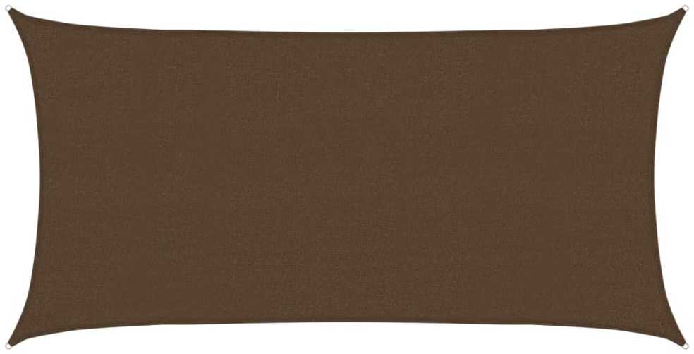 Uždanga nuo saulės, rudos spalvos, 2x4m, HDPE, 160g/m²