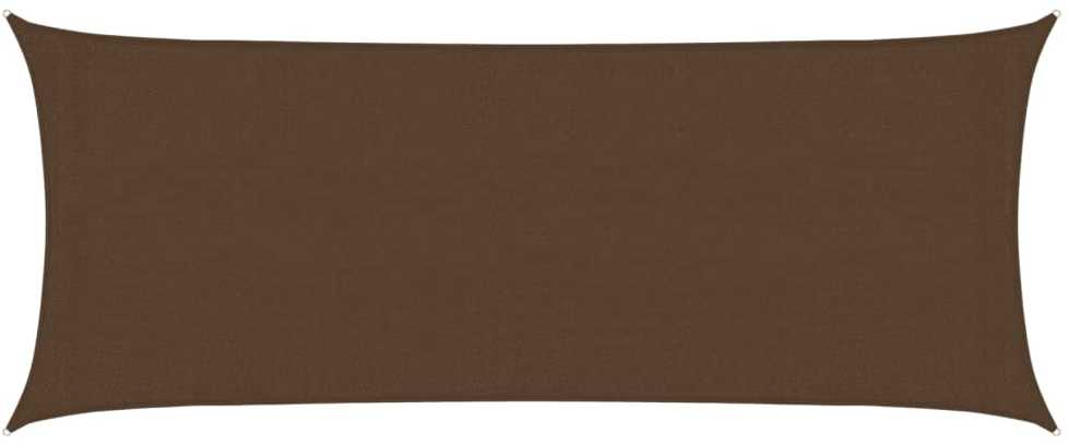 Uždanga nuo saulės, rudos spalvos, 2x5m, HDPE, 160g/m²