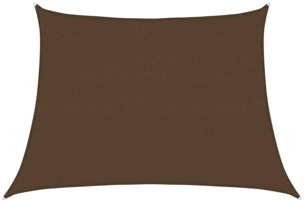 Uždanga nuo saulės, rudos spalvos, 4/5x3m, HDPE, 160g/m²