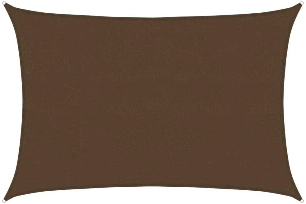Uždanga nuo saulės, rudos spalvos, 4x6m, HDPE, 160g/m²