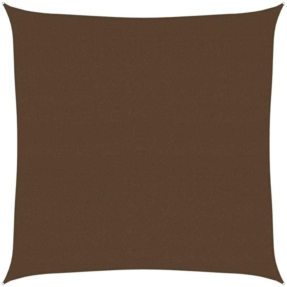 Uždanga nuo saulės, rudos spalvos, 7x7m, HDPE, 160g/m²