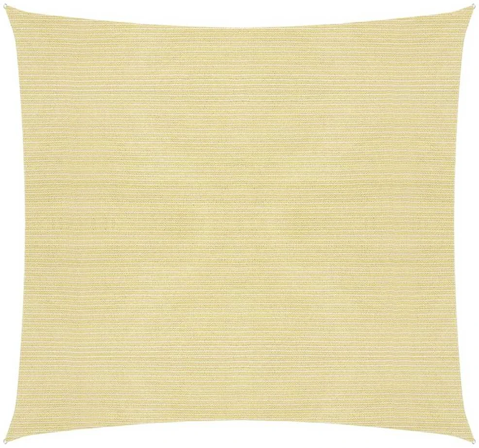 Uždanga nuo saulės, smėlio spalvos, 2,5x2,5m, HDPE, 160g/m²