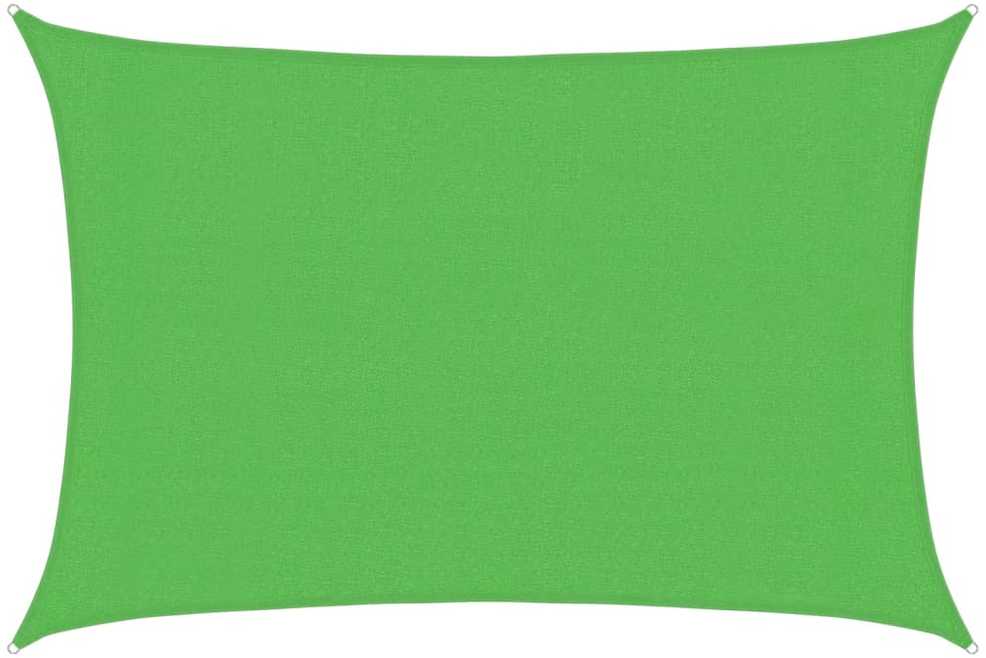 Uždanga nuo saulės, šviesiai žalia, 3x4,5m, HDPE, 160g/m²