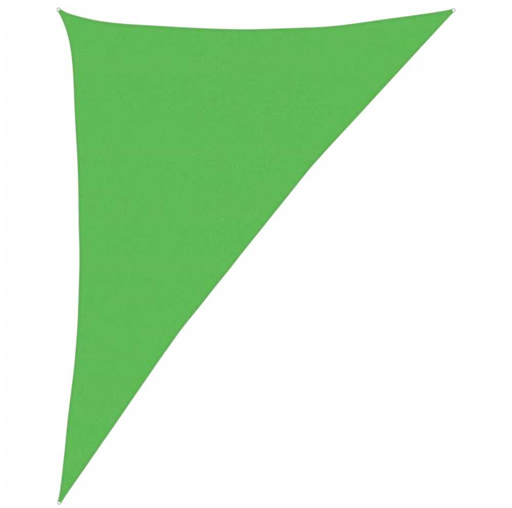Uždanga nuo saulės, šviesiai žalia, 4x5x6,8m, HDPE, 160g/m²