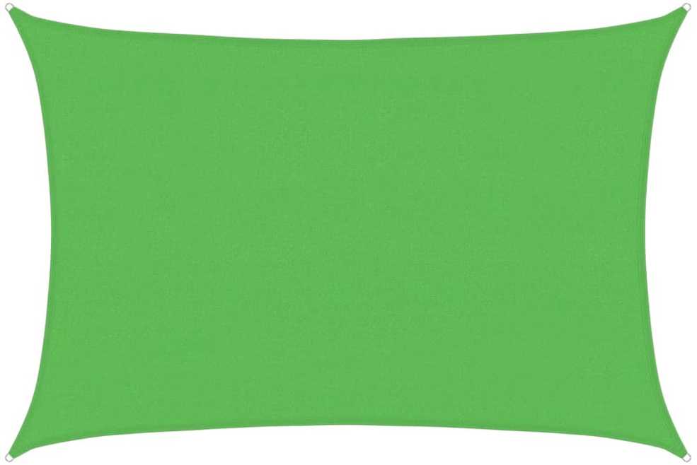 Uždanga nuo saulės, šviesiai žalia, 4x6m, HDPE, 160g/m²