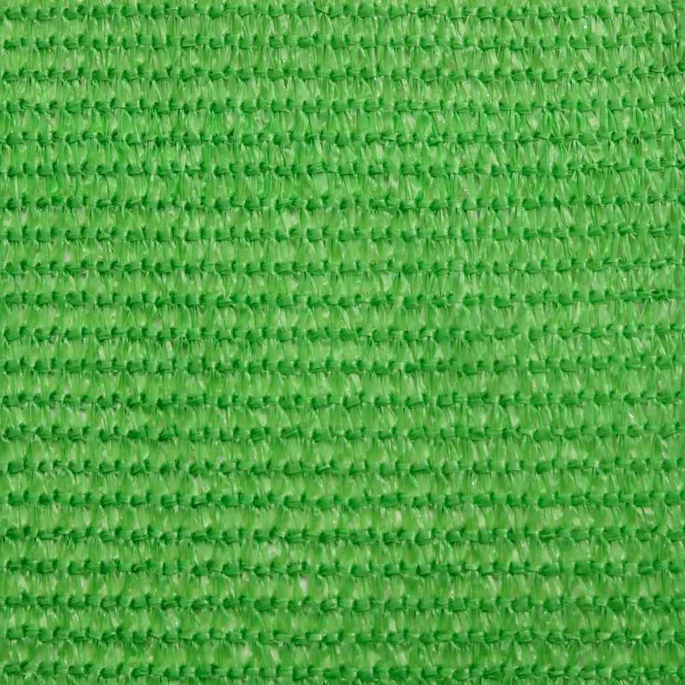 Uždanga nuo saulės, šviesiai žalia, 5x7x7m, HDPE, 160g/m²
