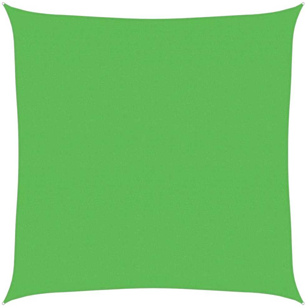 Uždanga nuo saulės, šviesiai žalia, 6x6m, HDPE, 160g/m²