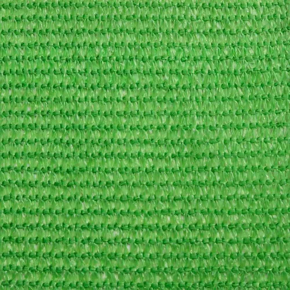 Uždanga nuo saulės, šviesiai žalia, 6x7m, HDPE, 160g/m²