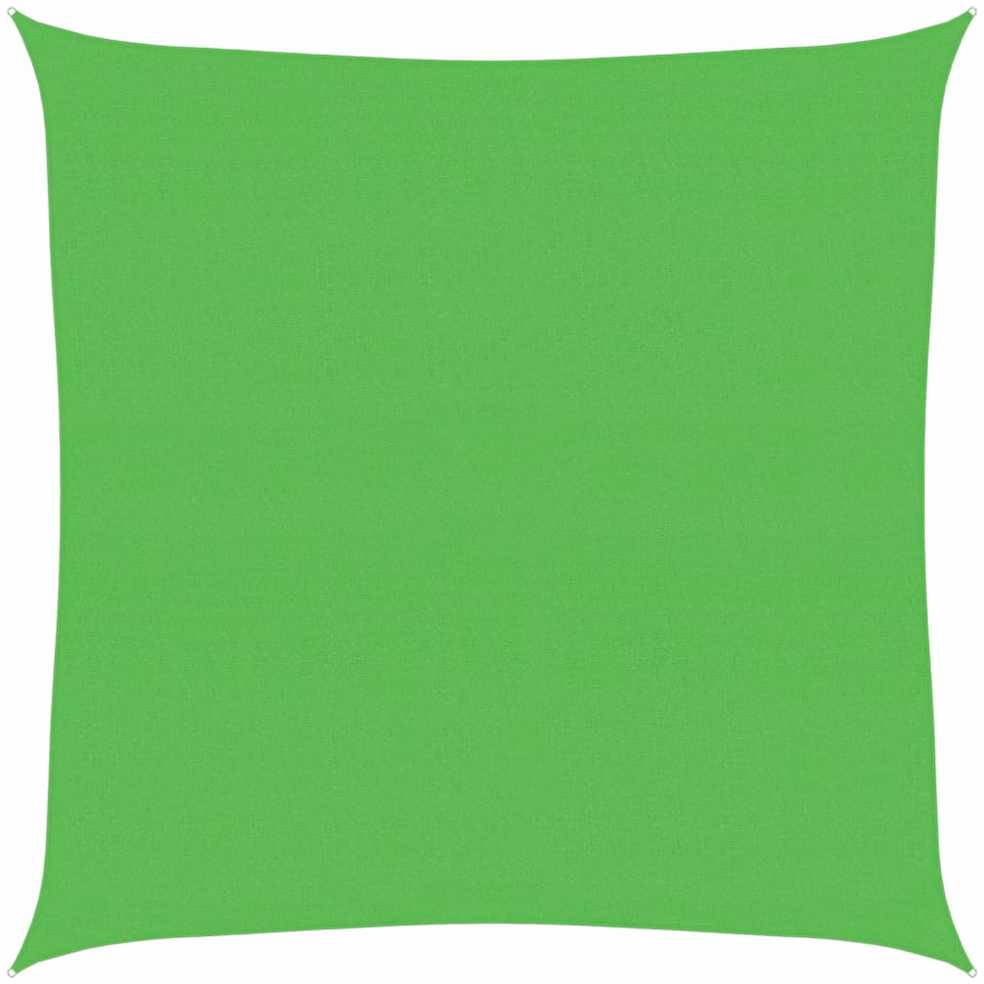 Uždanga nuo saulės, šviesiai žalia, 7x7m, HDPE, 160g/m²