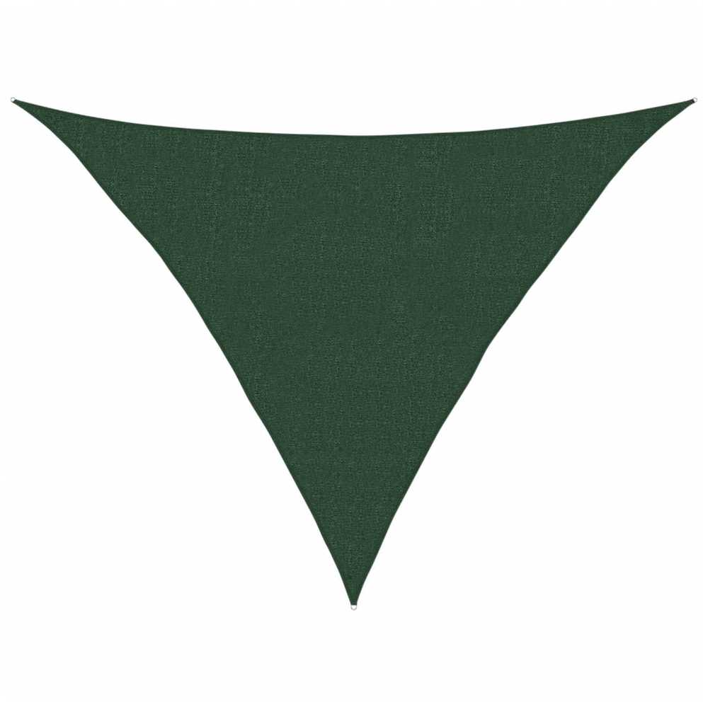 Uždanga nuo saulės, tamsiai žalia, 2,5x2,5x3,5m, HDPE, 160g/m²