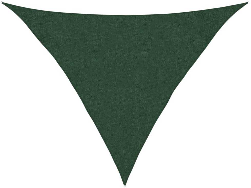 Uždanga nuo saulės, tamsiai žalia, 3x3x4,2m, HDPE, 160g/m²