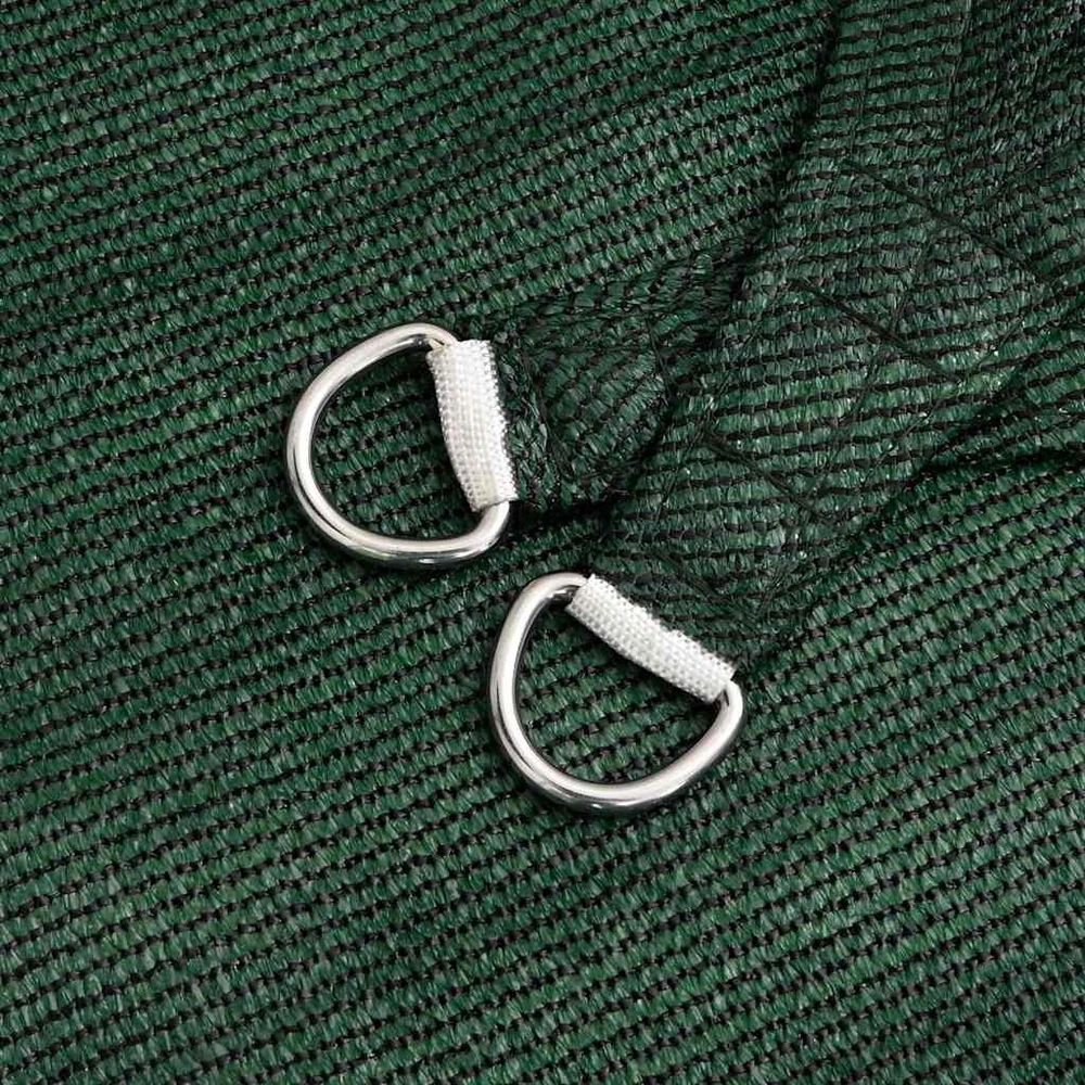 Uždanga nuo saulės, tamsiai žalia, 4,5x4,5m, HDPE, 160g/m²