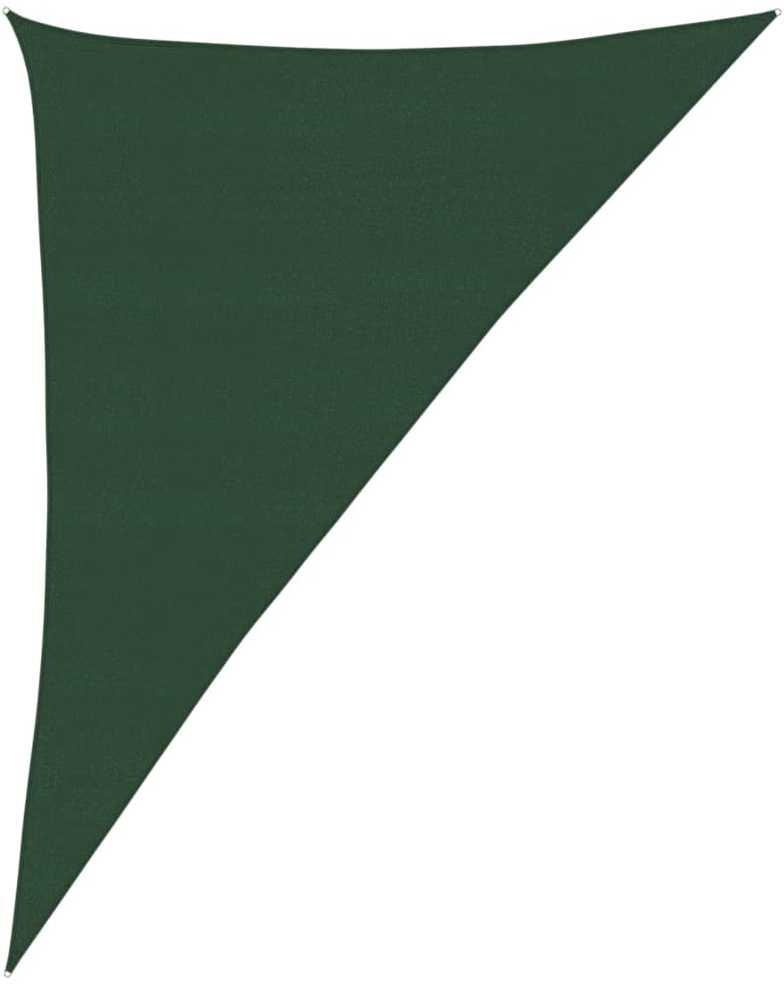 Uždanga nuo saulės, tamsiai žalia, 4x5x6,8m, HDPE, 160g/m²