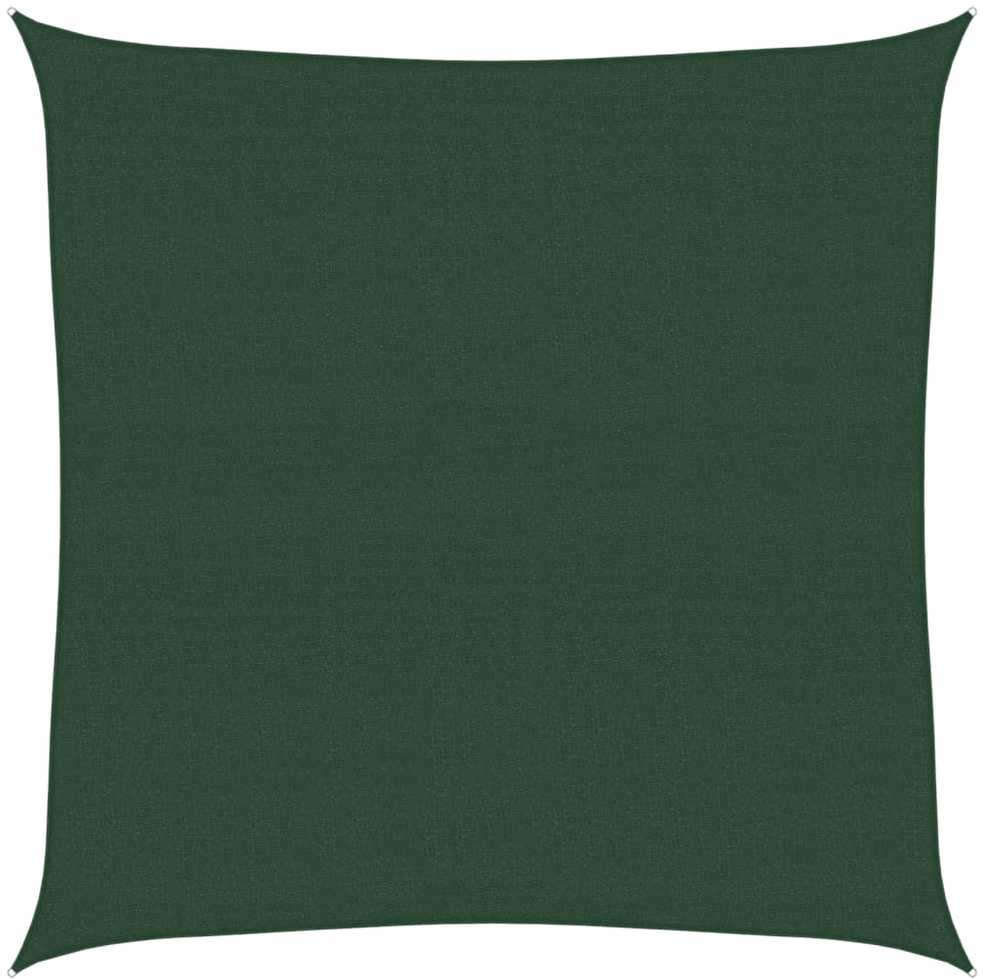 Uždanga nuo saulės, tamsiai žalios spalvos, 6x6m, HDPE, 160g/m²