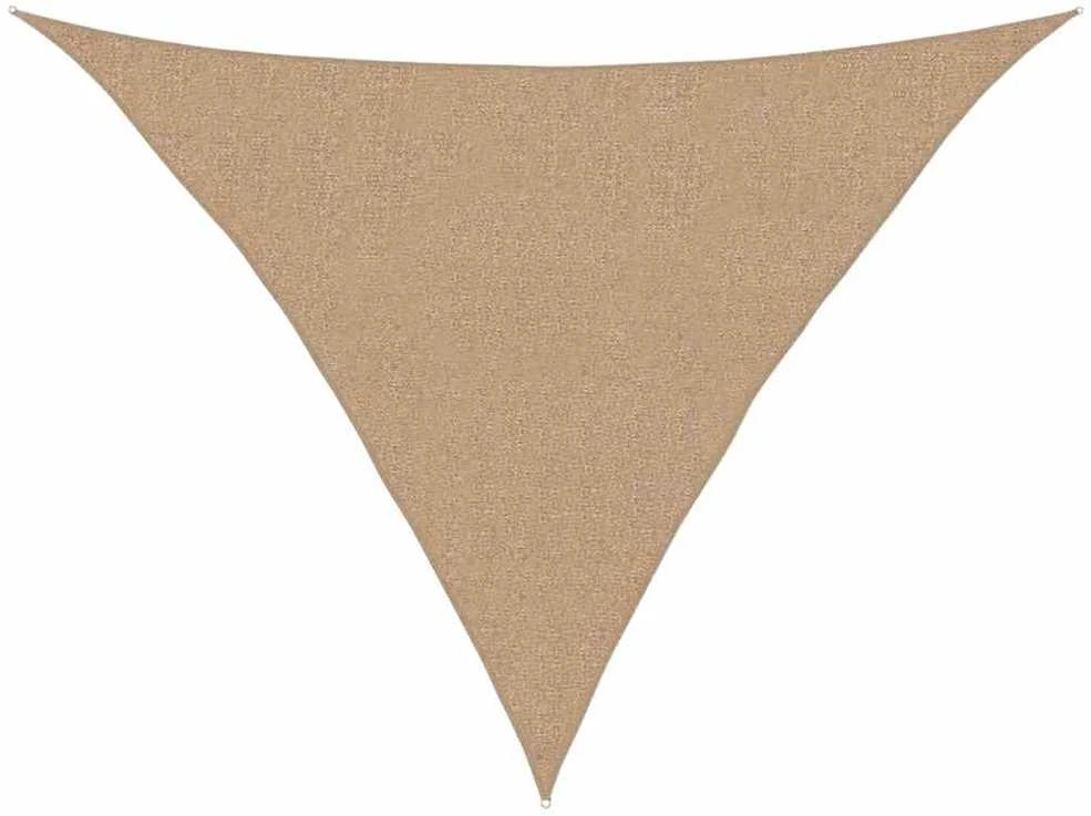 Uždanga nuo saulės, taupe, 2,5x2,5x3,5m, HDPE, 160g/m²
