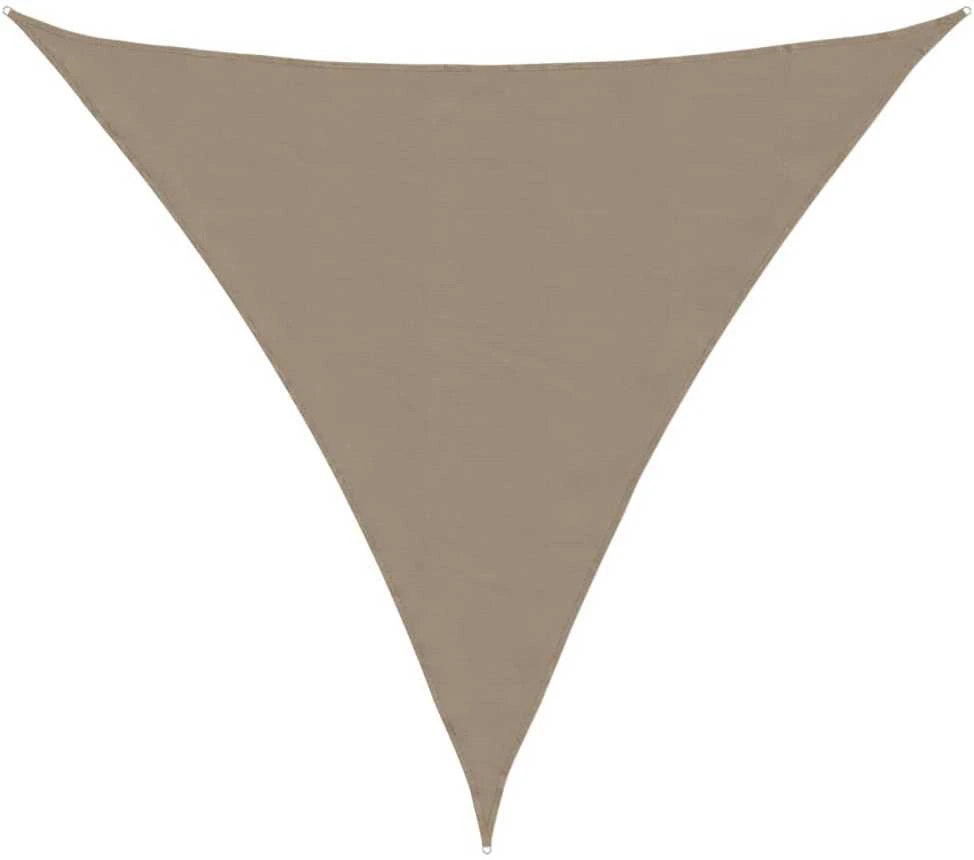 Uždanga nuo saulės, taupe, 5x5x5m, oksfordo audinys, trikampė