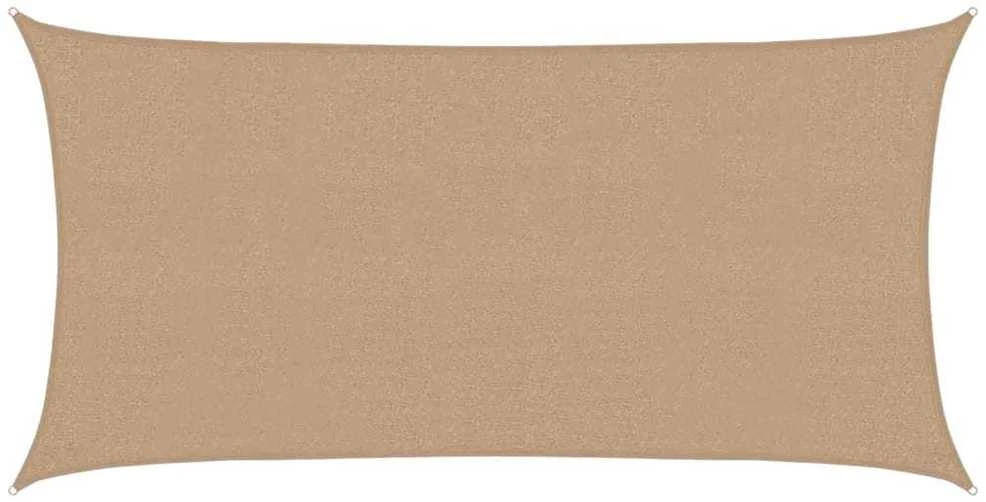Uždanga nuo saulės, taupe spalvos, 2,5x5m, HDPE, 160g/m²