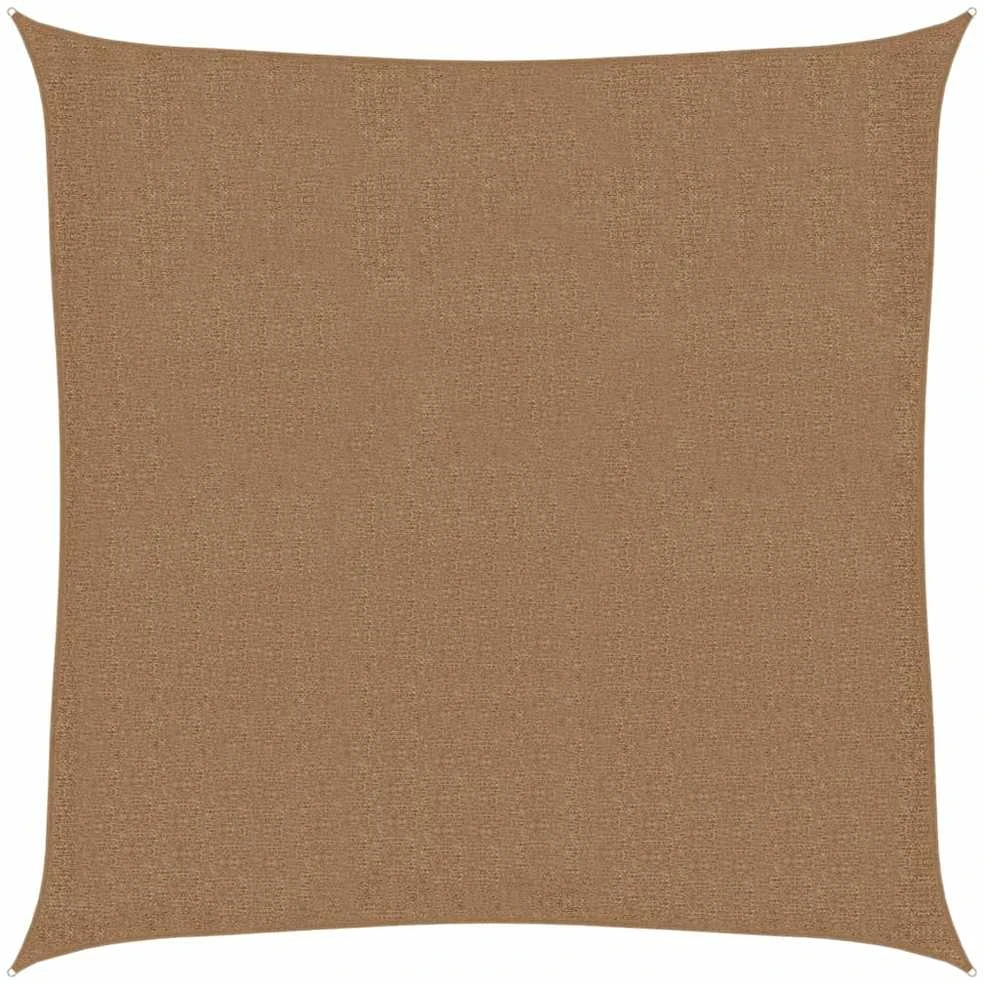 Uždanga nuo saulės, taupe spalvos, 2x2m, HDPE, 160g/m²