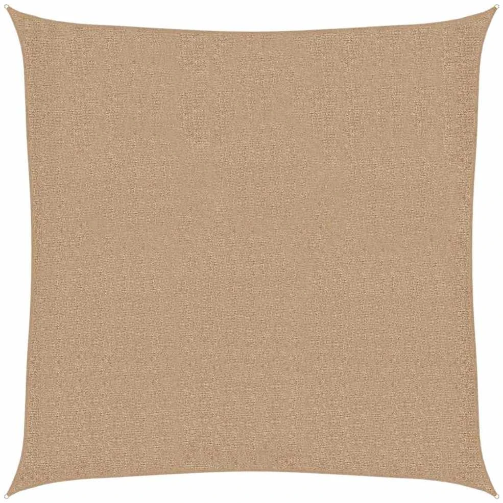 Uždanga nuo saulės, taupe spalvos, 3,6x3,6m, HDPE, 160g/m²