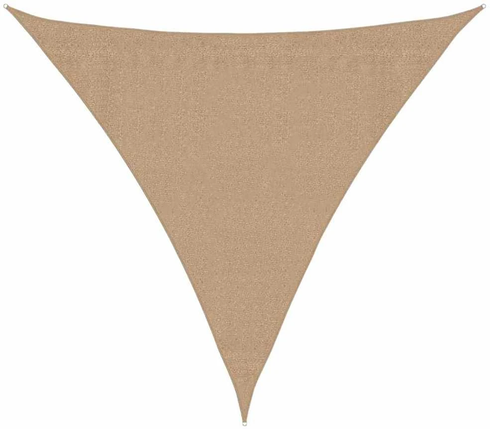 Uždanga nuo saulės, taupe spalvos, 3x3x3m, HDPE, 160g/m²