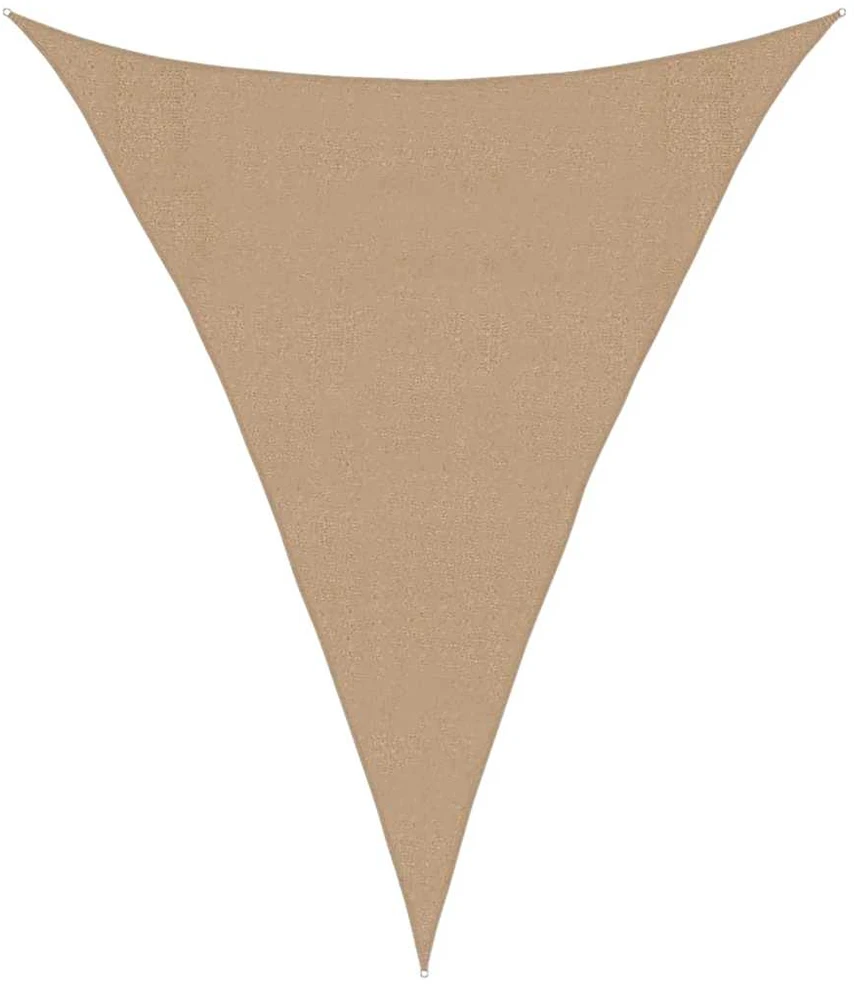 Uždanga nuo saulės, taupe spalvos, 3x4x4m, HDPE, 160g/m²