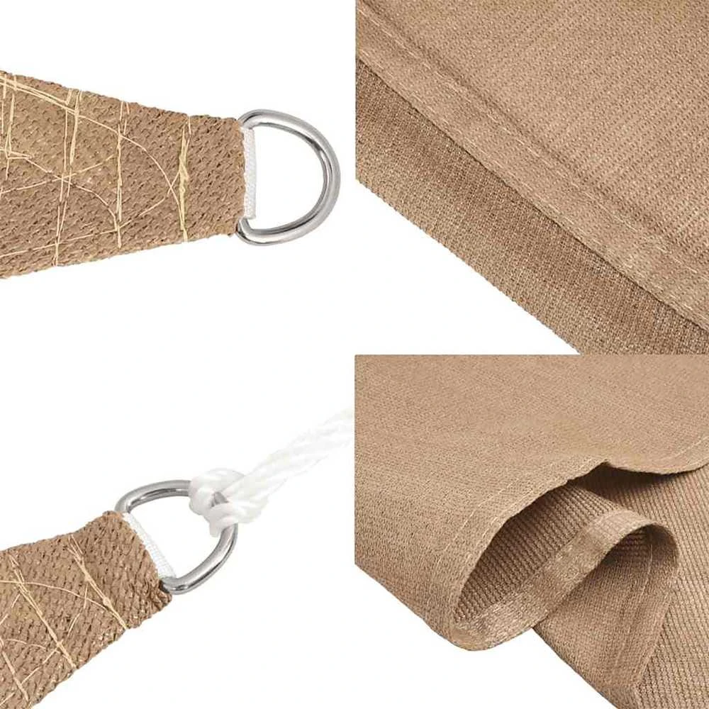 Uždanga nuo saulės, taupe spalvos, 3x5m, HDPE, 160g/m²