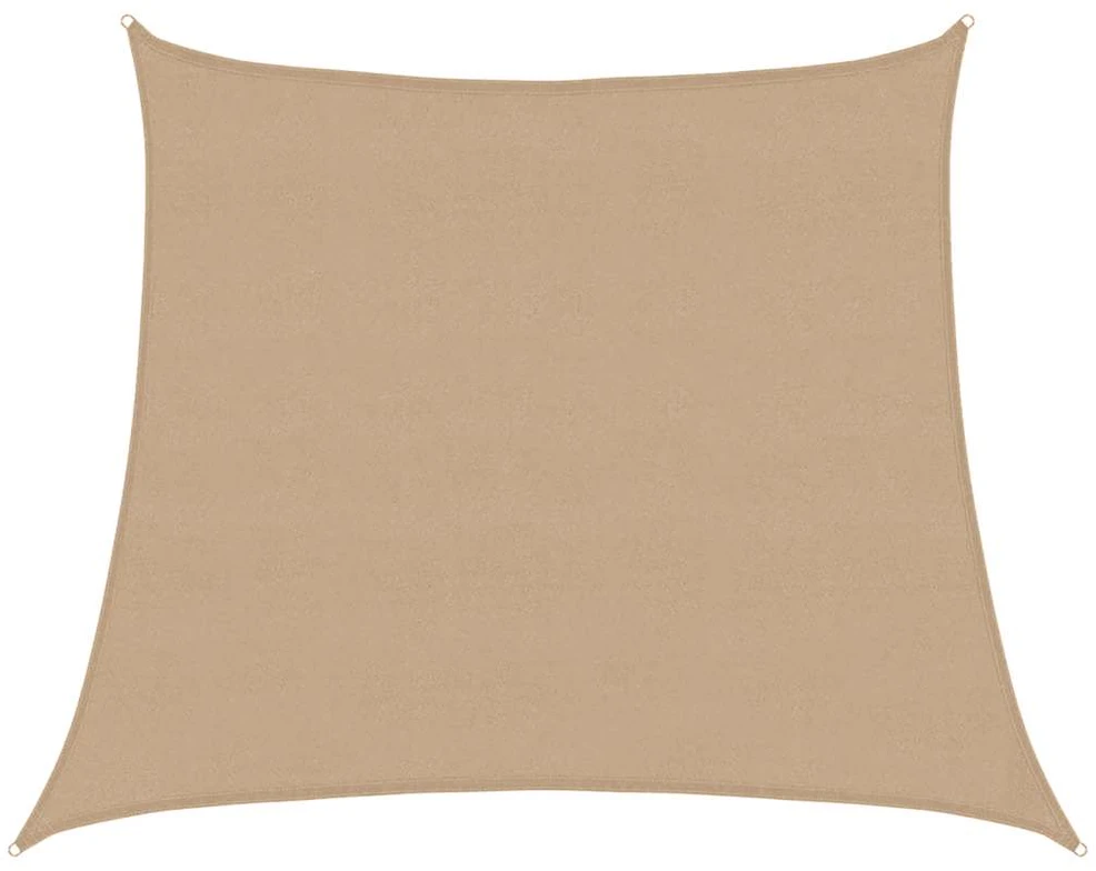 Uždanga nuo saulės, taupe spalvos, 4/5x4m, HDPE, 160g/m²
