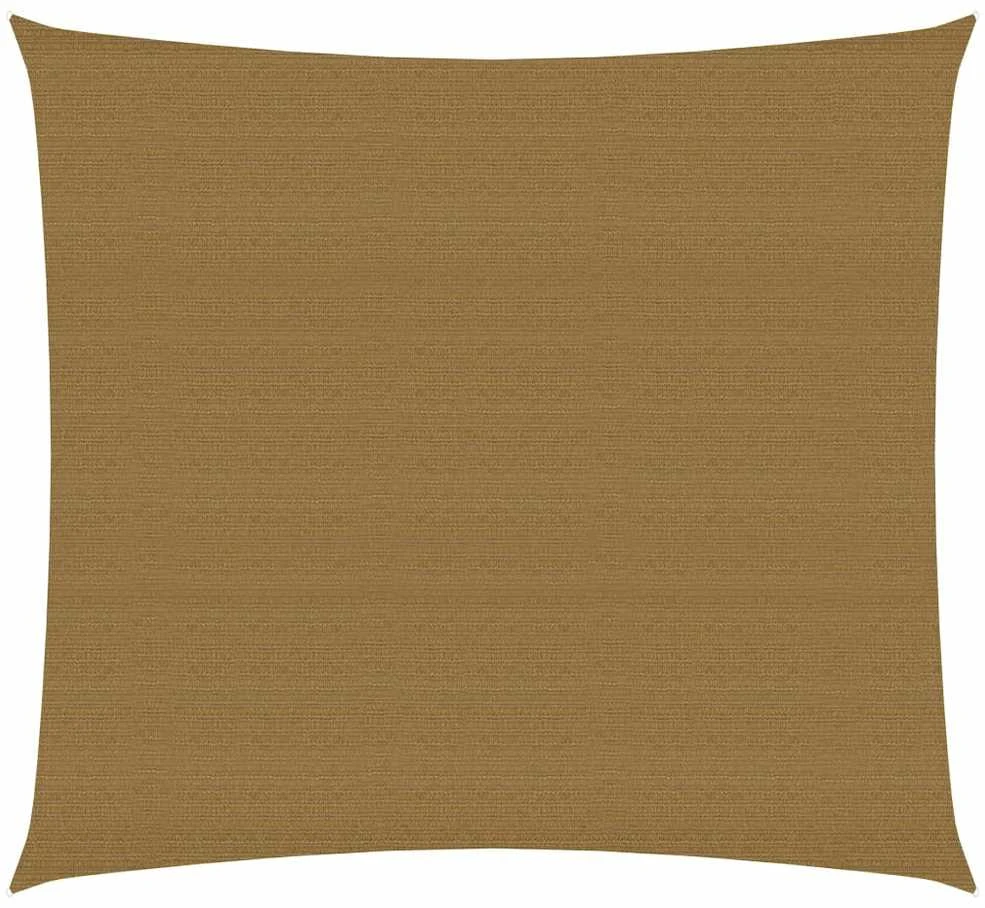 Uždanga nuo saulės, taupe spalvos, 4x4m, HDPE, 160g/m²