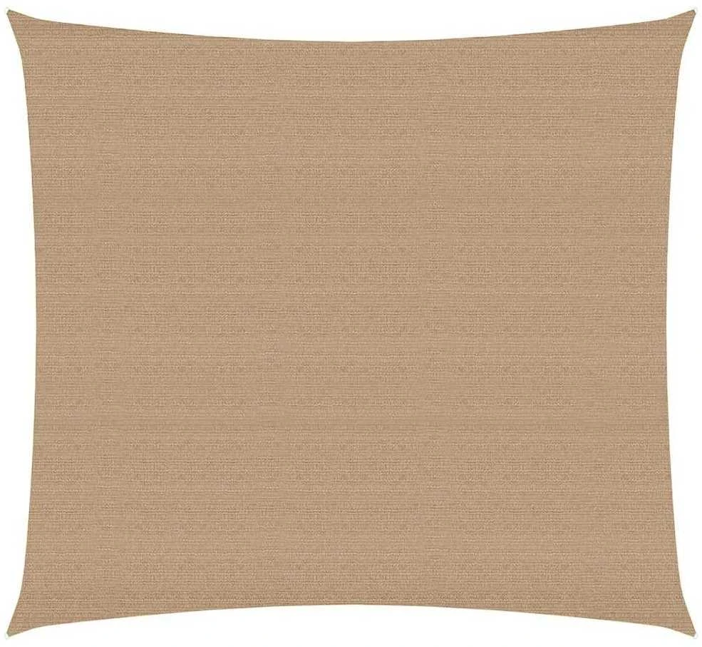 Uždanga nuo saulės, taupe spalvos, 4x4m, HDPE, 160g/m²