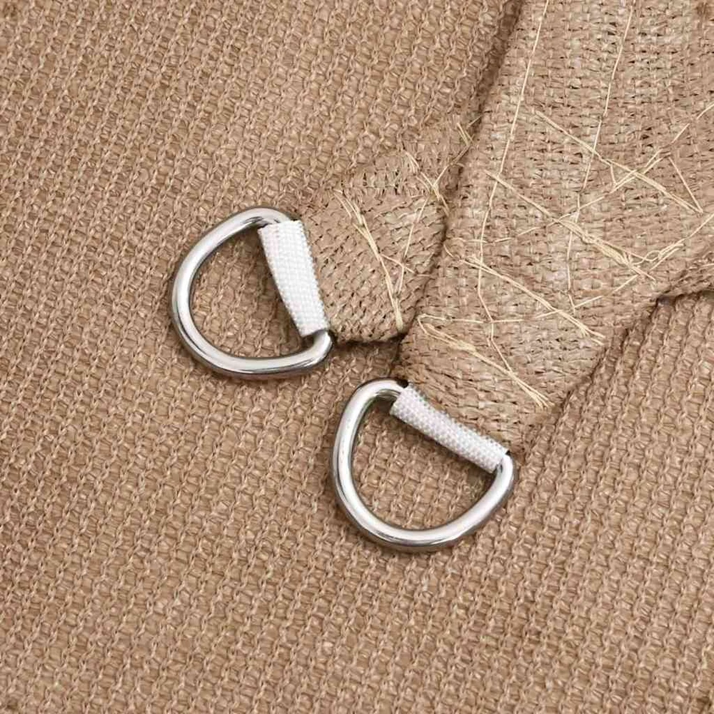 Uždanga nuo saulės, taupe spalvos, 4x6m, HDPE, 160g/m²