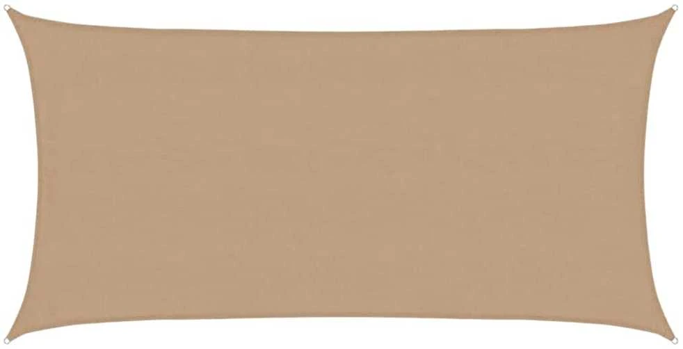 Uždanga nuo saulės, taupe spalvos, 4x7m, HDPE, 160g/m²