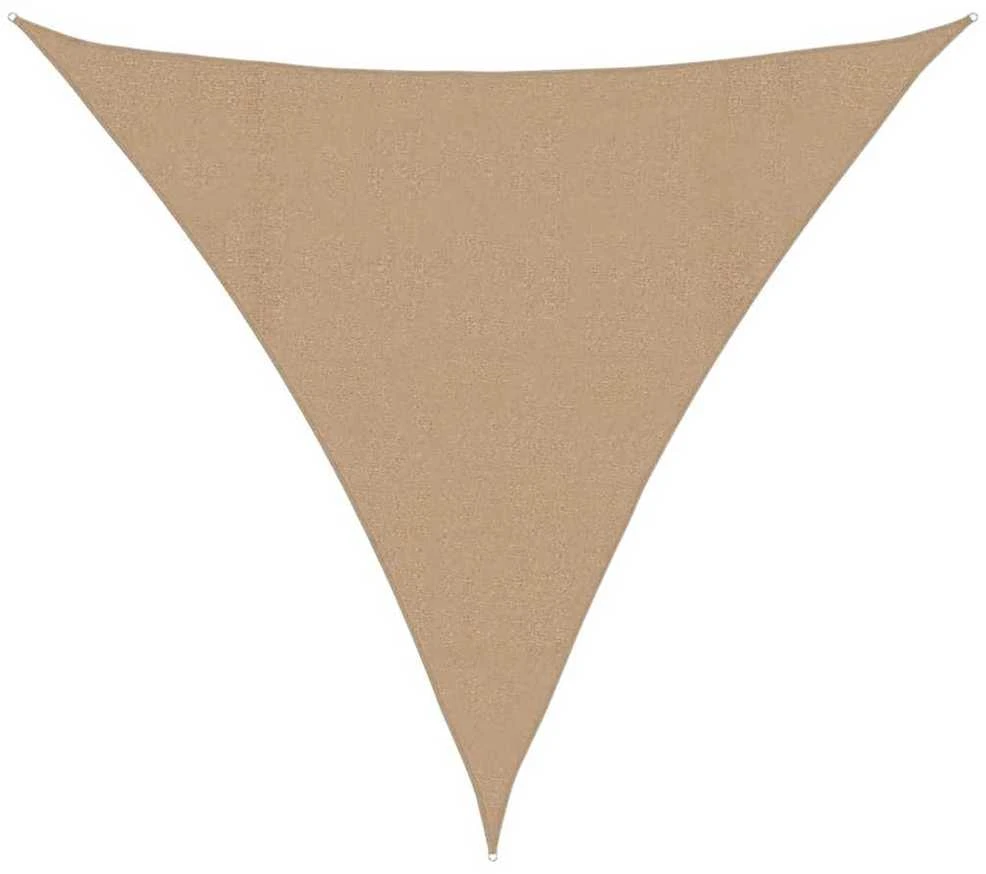 Uždanga nuo saulės, taupe spalvos, 6x6x6m, HDPE, 160g/m²