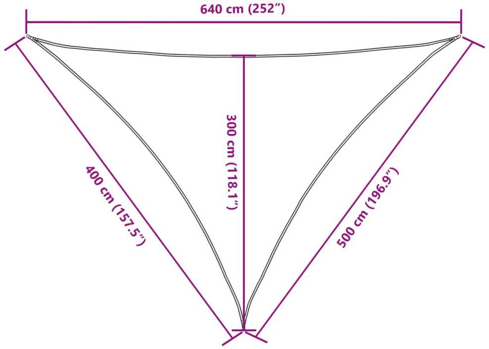 Uždanga nuo saulės, terakota, 4x5x6,4m, oksfordo audinys