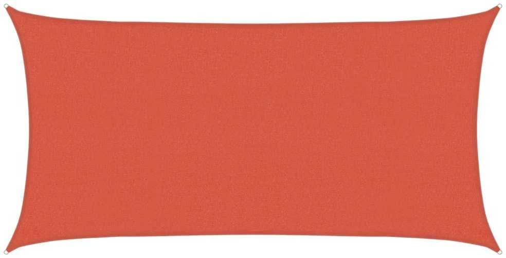 Uždanga nuo saulės, terakota spalvos, 2,5x4,5m, HDPE, 160g/m²