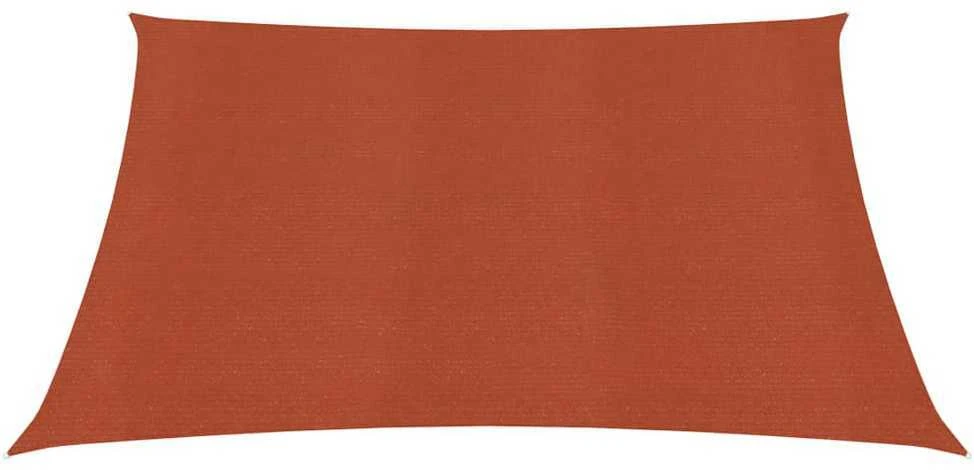 Uždanga nuo saulės, terakota spalvos, 3x3m, HDPE, 160g/m²