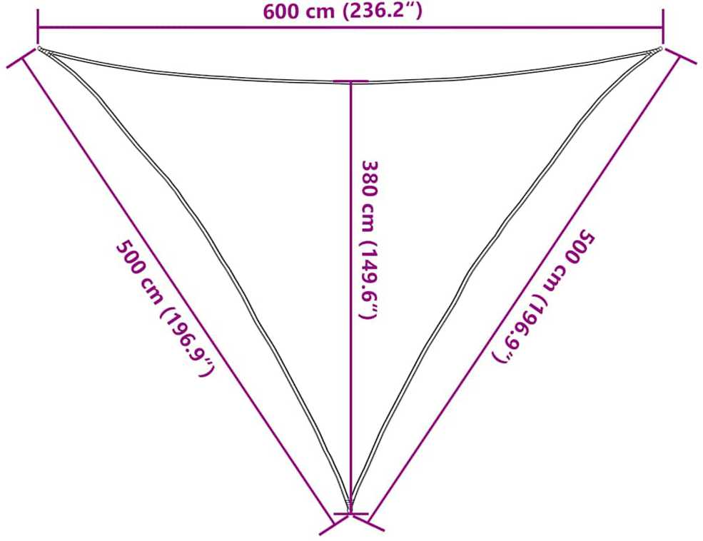 Uždanga nuo saulės, terakota spalvos, 5x5x6m, HDPE, 160g/m²
