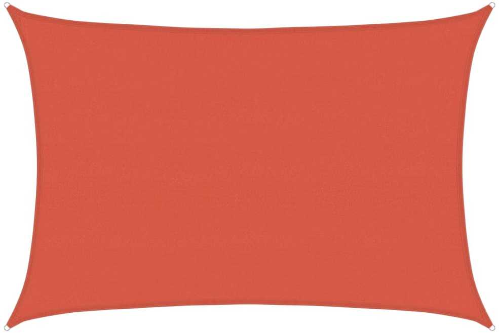 Uždanga nuo saulės, terakota spalvos, 5x6m, HDPE, 160g/m²