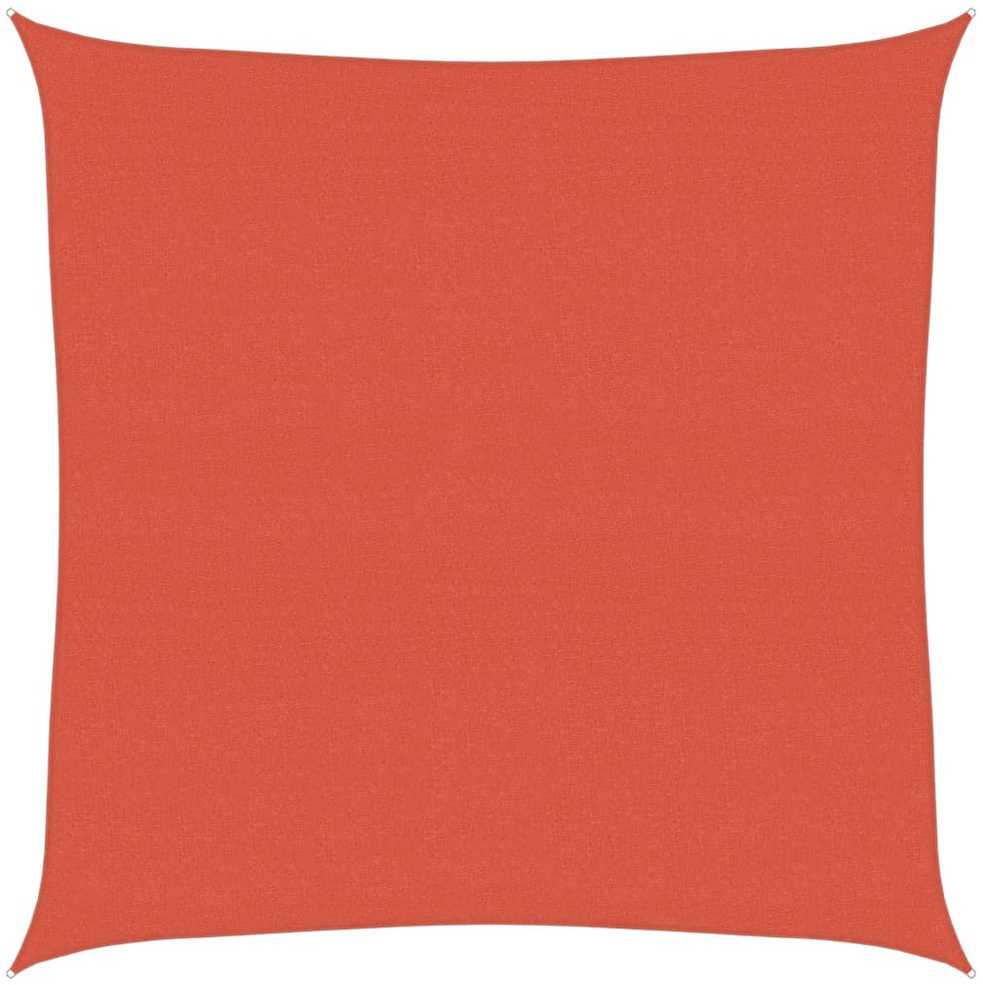 Uždanga nuo saulės, terakota spalvos, 7x7m, HDPE, 160g/m²