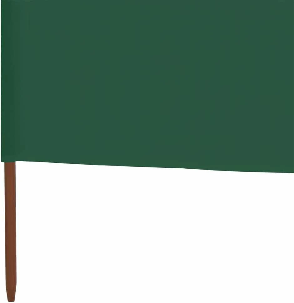 Uždanga nuo vėjo, 6 plokštės, žalia, 800x80cm, audinys