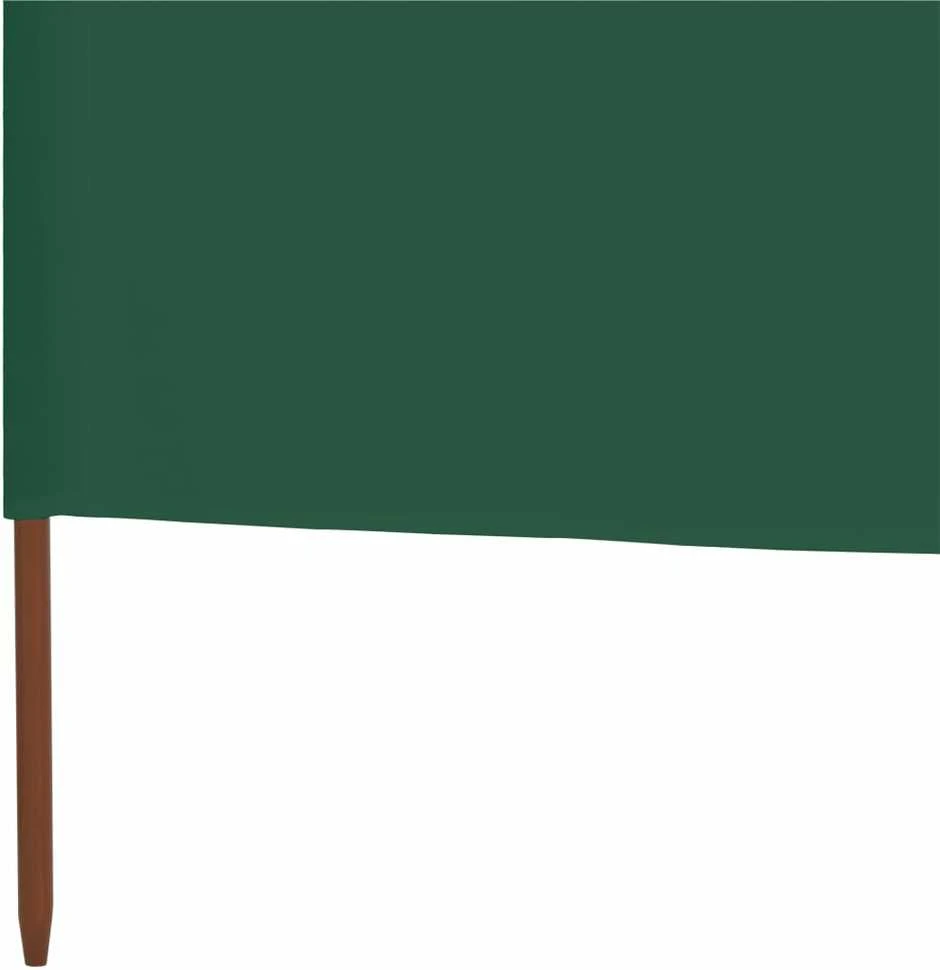 Uždanga nuo vėjo, žalia, 800x120cm, audinys, 6 plokštės
