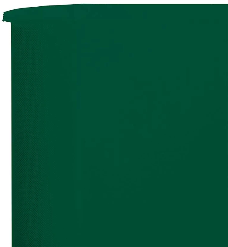 Uždanga nuo vėjo, žalia, 800x120cm, audinys, 6 plokštės