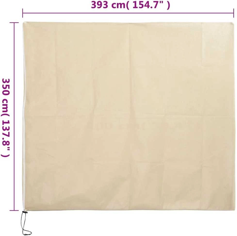 Uždangalai augalams su užtrauktukais, 10vnt., 3,93x3,5m, 70g/m²