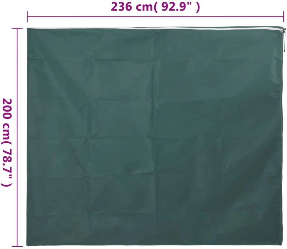 Uždangalai augalams su užtrauktukais, 10vnt., 2,36x2 m, 70g/m²